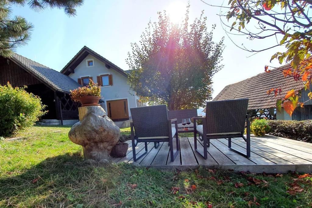 House Pucnk-Beautiful Countryside Zelezniki Exterior foto